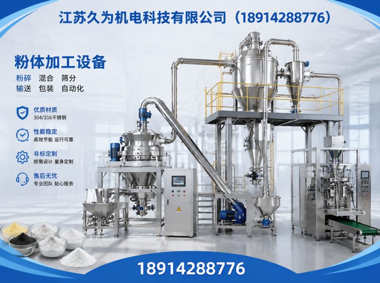 宜兴市超微粉碎机展示图